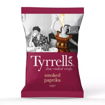 Chips Saveur Paprika Fumé 150g - TYRRELL'S