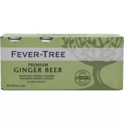 Boisson Gemberbier 8x15cl - FEVER TREE