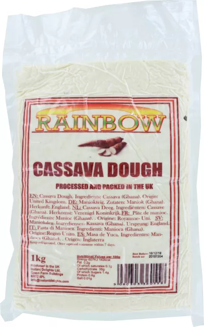 Pâte De Manioc 12 X 1 Kg - Rainbow