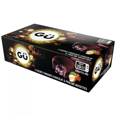 Gu Fondant Chocolat Praline 2x