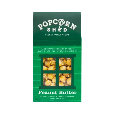 Попкорн арахисового масла сарая 90 г - Popcorn Shed