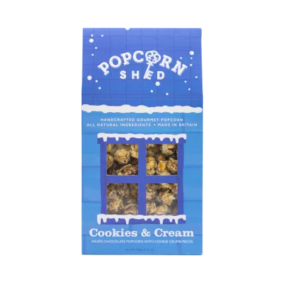 Biscoitos e creme pipoca galpão 80g - Popcorn Shed