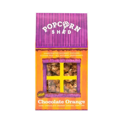 Chocolate Orange Popcorn Shed 80g - Popcorn Shed