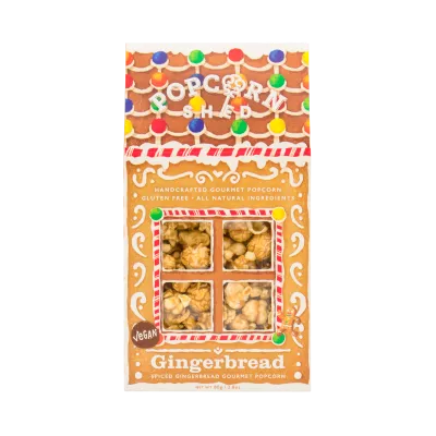 Gingerbread Popcorn Shed 80G - Popcorn Shed