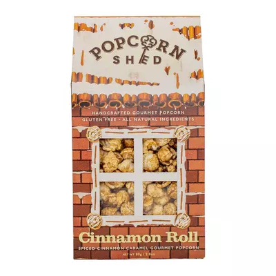 القرفة الفشار الفشار سقيفة 80g - Popcorn Shed