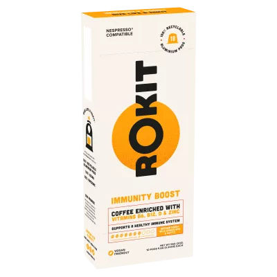 इम्युनिटी बूस्ट नेस्प्रेस्सो कॉफी 10 पॉड्स - Rokit