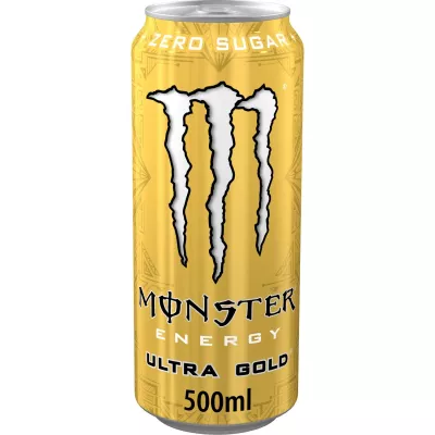 Boisson énergisante sans sucres Ultra Gold 50cl - MONSTER ENERGY