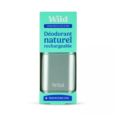 40g Deo Rchrgbl Ctn Frs Wild - WILD