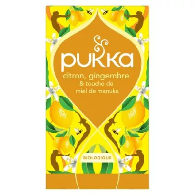 20s Pukka Citr Gingem Miel Bio