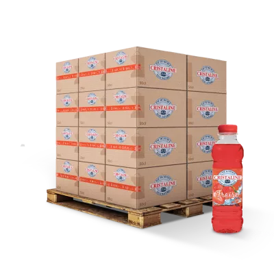 Quelle Wasser Erdbeergeschmack 50cl FR X24 - CRISTALINE