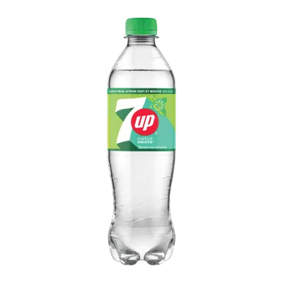 Soda Sans Sucres Saveur Mojito 50cl - 7 UP