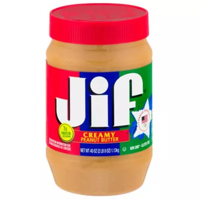 Jif 40 Oz Crunchy Pbtr - JIF
