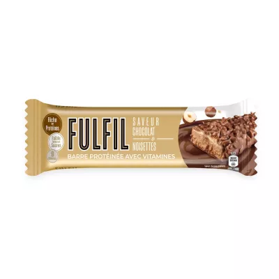 Protein Bar With Vitamins Chocolate Hazelnuts 55g - Fulfil