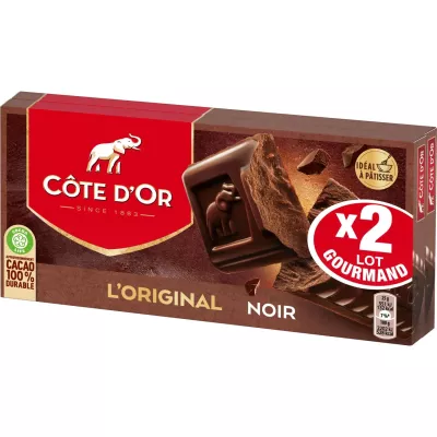 Tavoletta Cioccolato Fondente 2x200g - Cote D'or