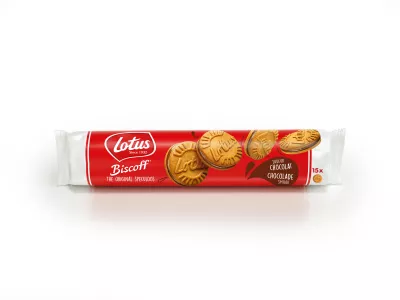Biscuits BISCOFF Speculoos Fourré - Crème saveur Chocolat - 150g - LOTUS