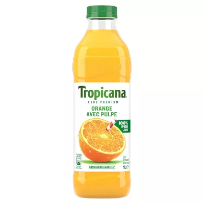 Nước cam ép bã cao cấp 1L - TROPICANA