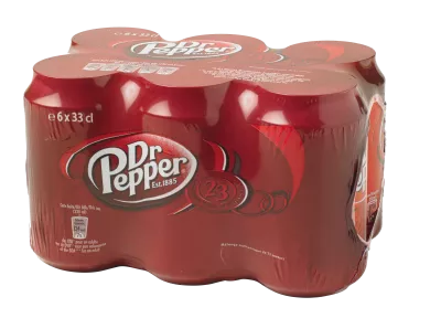 Refrigerante Dr Pepper 6x33cl