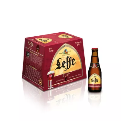 Bière Ruby Rouge 20x25cl - Leffe