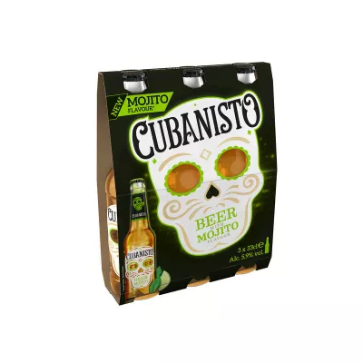 Cerveja Sabor Mojito 3x33cl - Cubanisto
