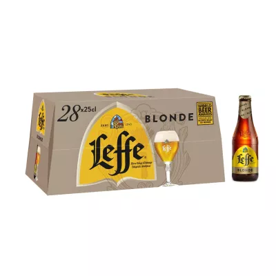 Blond bier, 6,6°, 28x25cl -LEFFE