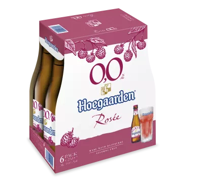 Bière Sans Alcool Rosé, 6x25cl - HOEGAARDEN