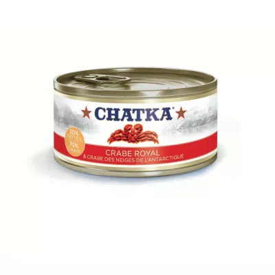 Crabe Royal et crabe des neiges de l'antartique 180g - Chatka