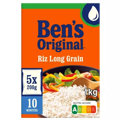 रिज़ लॉन्ग ग्रेन 1kg - Ben's Original