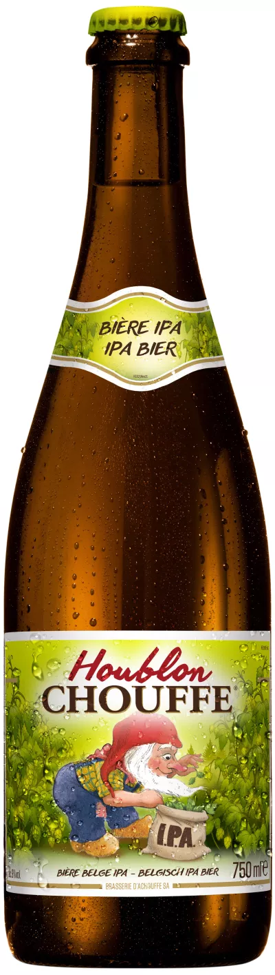 Bière Blonde, 9°, 75 cl - LA CHOUFFE