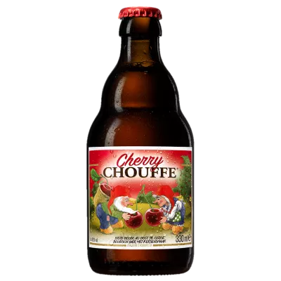 Cherry red beer 33CL - LA CHOUFFE