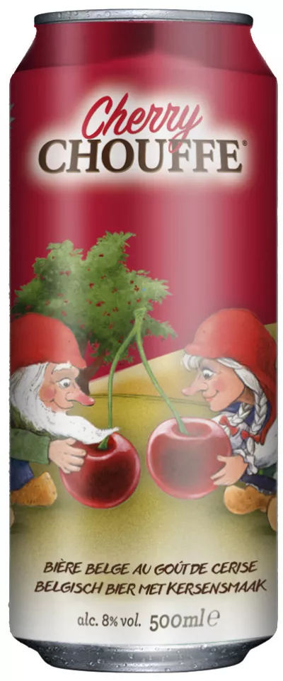 比利时樱桃啤酒，80°，50cl - LA CHOUFFE