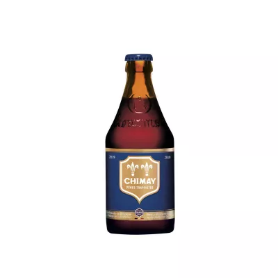 Belgisch trappistenblauw bier, 33cl - CHIMAY