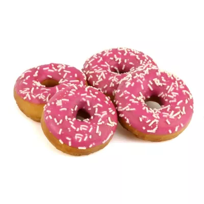 Amapolas Micro Donuts Rosa