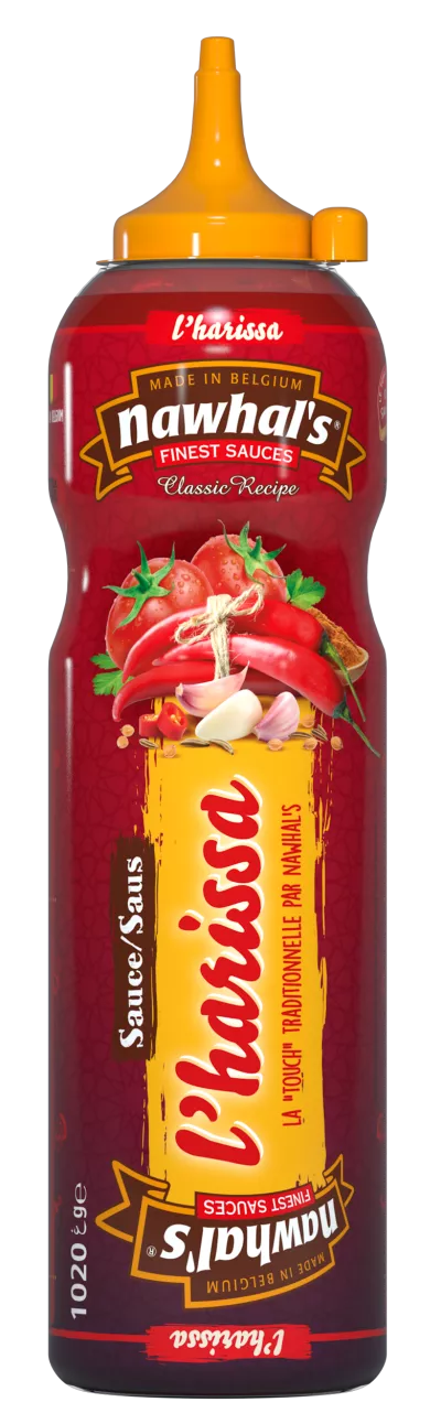 Sauce L'harissa 1020gr /950ml - NAWHAL'S