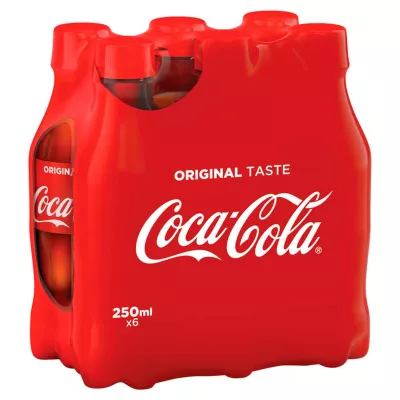 Refrigerante carbonatado 6x25cl - COCA COLA