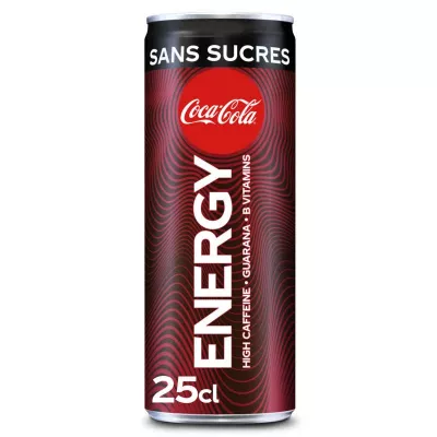 Coca Cola Nrj Ss Sucre 250ml