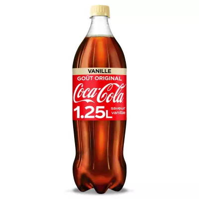 Soda saveur vanille 1,25L - COCA-COLA