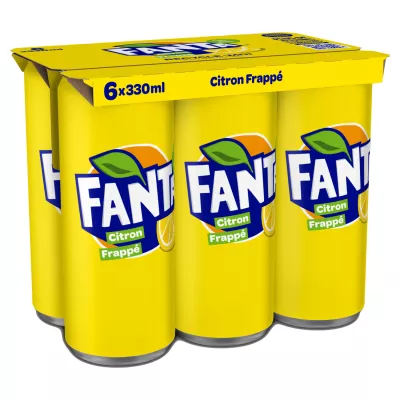 Fanta Citron Bte Sleek 6x33cl