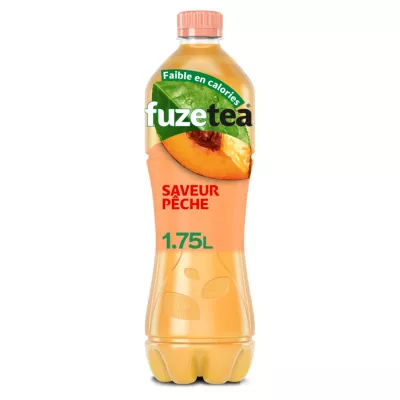 Kinywaji cha chai ya barafu yenye ladha ya Peach 1.75L - FUZE TEA