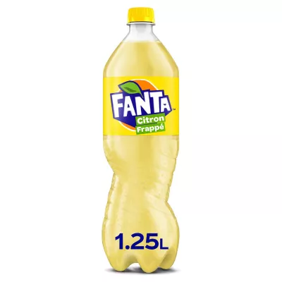 Lemon soda with natural flavors 1.25L - FANTA
