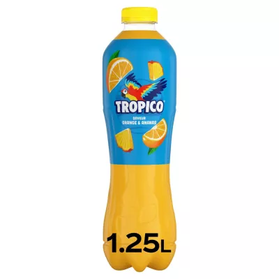 Фруктовый напиток «Апельсин и ананас» 1,25 мл - Tropico