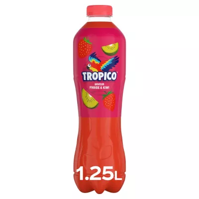 Boisson Aux Fruits Fraise Et Kiwi 1,25l -tropico