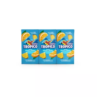 Boisson Aux Fruits Orange Et Ananas L'original 6x20cl - Tropico