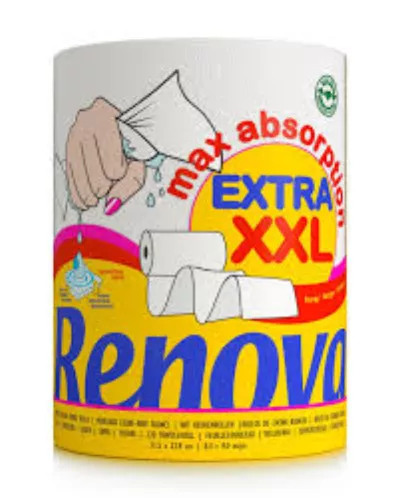 Extra Xxl Roll | 120 Sheets | 2 Ply | White - RENOVA