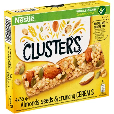 Barre Clusters Amandes 4x35g