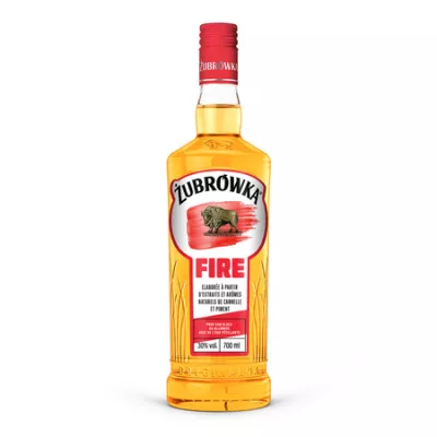 70cl Zubrowka Fire 30d