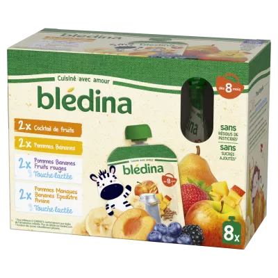 Bledna Mult Fr 8x90g