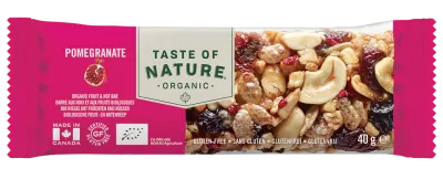 Barre Grenade Bio 40g - TASTE OF NATURE