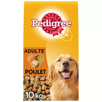 Croquette Adultes Poulet 10kg - PEDIGREE