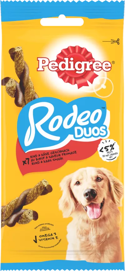 Ricompensa per cani al gusto manzo e formaggio X7 - Pedogree