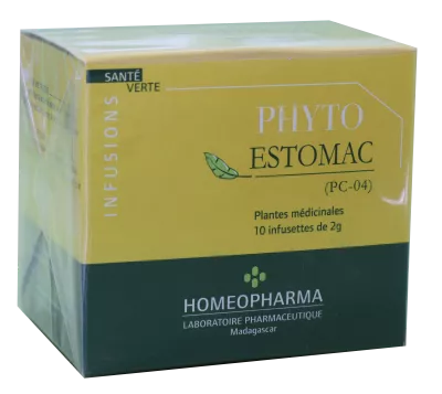 Phytotherapie Traditionnelle  Pc04-phyto-estomac Bte / 20 Infusettes - Homeopharma